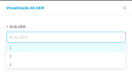 Lista de ID do GEM